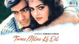 Tumse Milne Ko Dil Karta Hai - Lofi Mix | Phool Aur Kaante | Alka Yagnik, Kumar Sanu|90's Hindi Song