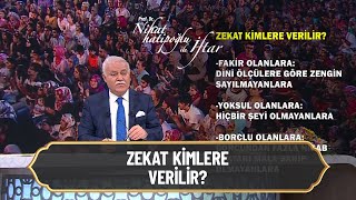 Zekat kimlere verilir? - Nihat Hatipoğlu ile İftar 21 Nisan 2022