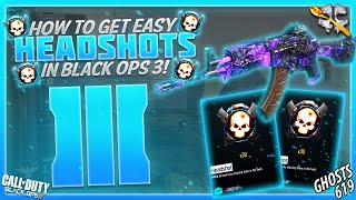 How To Get Easy Headshots in Black Ops 3 (How to get Dark Matter and Diamond Faster)