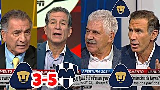 ☑️😱TUCA FERRETI REGAÑA Y INSULTA DERROTA DE PUMAS | JAVIER ALARCÓN REVIENTA A GUSTAVO LEMA |CRÍTICAS