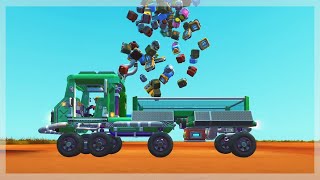 Testujemy Nowy Silnik Fizyczny W Scrap Mechanic - Duży Update Gry