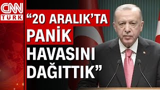 Kabine toplantısı sona erdi! Cumhurbaşkanı Erdoğan'dan kritik açıklamalar