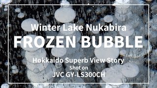 【4K】糠平湖 アイスバブル - 上士幌町 2016 Frozen Bubble in Lake Nukabira Hokkaido Japan 【UltraHD】