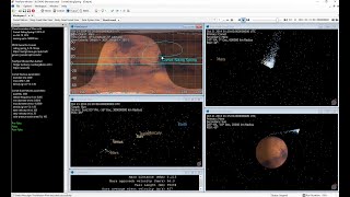 Simulation of Comet Siding Spring C/2013 A1 near Mars in FreeFlyer Astrodynamics Software