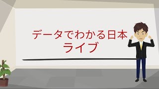 データでわかる日本 ライブ配信 (株式投資をしよう・ケーススタディ)