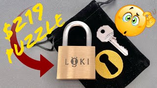 [1453] VERY Clever “Loki” Puzzle Padlock Solved