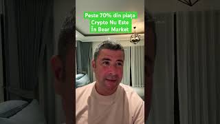 Atenție peste 70% din Piața Crypto Nu Este în Bear Market !!!