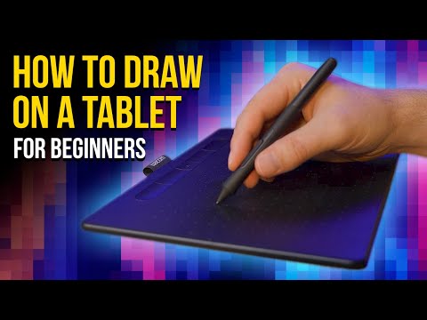 How to use a DRAWING TABLET for beginners ️