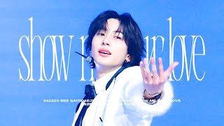 [4K]241225 SHOW ME YOUR LOVE 앤톤 직캠 ANTON FOCUS FANCAM @ 2024 SBS 가요대전