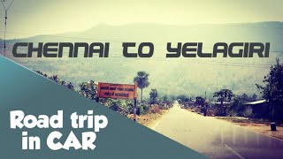 Chennai to Yelagiri road trip in car | Non-Veg breakfast at Sri Balaji Hotel | Hotel Hills |