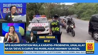 HPG augmentation mula karatig probinsya, umalalay na sa ‘Devil’s Curve’ ng Marilaque hwy sa Rizal