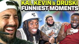 Kevin Hart \u0026 Druski Destroying Kai Cenat’s House! (Funniest Moments)