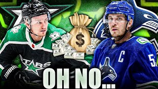 THIS IS BAD… ROOPE HINTZ SIGNS HUGE DEAL, BO HORVAT LICKING HIS LIPS: Dallas Stars—Vancouver Canucks