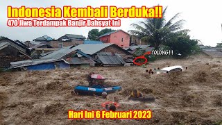 Rekaman Mengerikan!! Baru Saja Banjir Dahsyat Sapu Kupang NTT Hari Ini 6 Februari 2023 || Banjir NTT