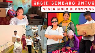 Kasih Sembako Untuk Nenek Biasa Di Kampung India‼️Indahnya Berbagi‼️Tinggal Di India