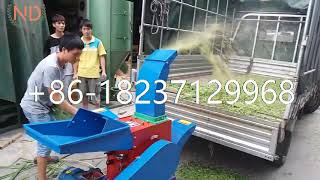 Corn Rice Grass Stalk grinding machine Hay Ensilage crusher Chaff Cutter Machine