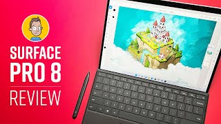Drawing on the Surface Pro 8 Review