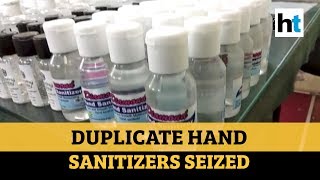 COVID-19: Three held for manufacturing duplicate hand sanitizers in Hyderabad