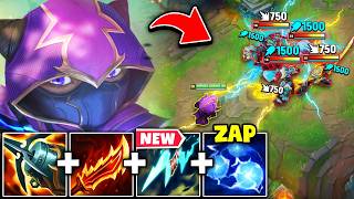 RIOT BROKE ON-HIT KENNEN WITH THE NEW STATIKK SHIV! (DOUBLE LIGHTNING PROCS)