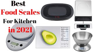 Top 5 BEST Food Scales of [2021] | Kitchen Scale