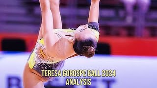 Teresa Gorospe ball 2024 analysis ❕