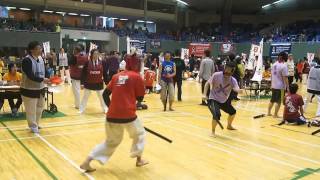 初段長剣フリー　スポーツチャンバラ世界大会 1 dan choken-free the world sports chanbara championship 2013