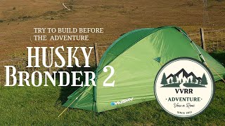 HUSKY Bronder 2 EXTREME Lite Windy Weather Try to build before the Adventure