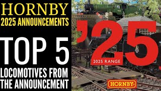 Hornby 2025 Range Annoucement - My TOP 5 Locomotives! (In 60 Seconds)