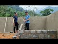 How to make concrete columns to prevent cracking of pond banks - farm life | Dang Thi Mui