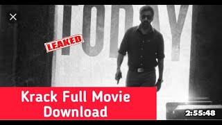 Krack Full Movie - #Krack Full Movie | Raviteja | Sruthi Hasan Raviteja krack movie online