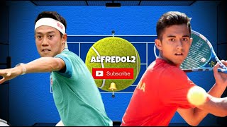 Kei Nishikori vs Nicolas Alvarez Varona | R1 Helsinki • Highlights