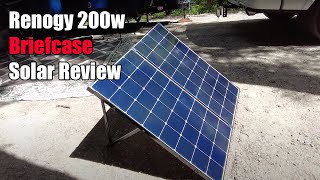 Renogy 200w Briefcase Off Grid Solar Review