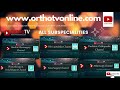 OrthoTV The Best Orthopaedic Video Channel in the World :)