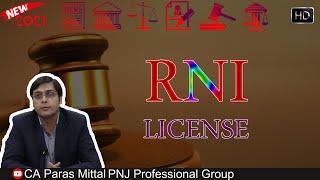 Registrar of Newspaper in India | RNI license Final | Rise community | CA Paras Mittal