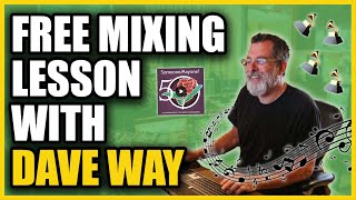 FREE MIXING LESSON with Dave Way - Todd Rundgren I Saw The Light Cover by Louise Goffin