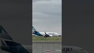 Westjet new livery B737-700 taxiing at YYC! #westjet #yyc #airplane #plane #aviation