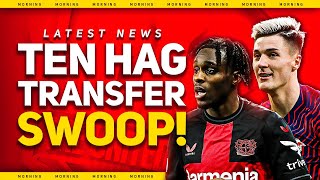 Frimpong TRANSFER Boost! Ten Hag NOT LEAVING! Man Utd Transfer News