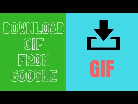 How to download a GIF from Google on PC