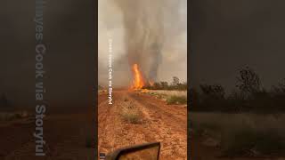 'Firenado' Whips Through Farmland in Australia