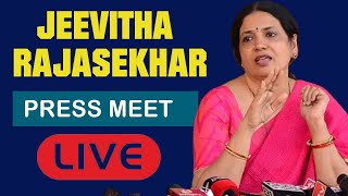 Jeevitha Rajasekhar Press Meet LIVE | MAA Elections 2021 | Prakash Raj | Santosham Suresh