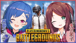 【PUBG】っぱPUBGなんだよなぁ～【西園チグサ/赤羽葉子/にじさんじ】