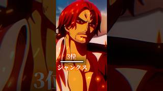 【ワンピース】四皇最強ランキングTOP8 #おすすめ #おすすめにのりたい #onepiece #最強 #最強ランキング #ルフィ #ばずれ #伸びる #伸びて欲しい #伸びろ #強さランキング