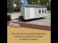 Buy affordable tiny house kits from BOSS and build an ADU