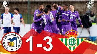 RESUMEN | UD Mutilvera 1-3 Real Betis Balompié | 2ª eliminatoria Copa SM El Rey