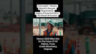 First Look!!! - Historic OpenAI's Stargate Megafactory! Largest AI Data Centers In The World!