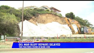 Del Mar Bluff Repairs Delayed
