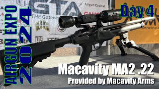 Airgun Expo 2024 – Live Day 4 – Macavity MA2 .22 / ATN - Provided by Macavity Arms