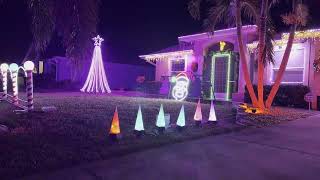 Alexander's Christmas Lightshow 2024 Merry Christmas All