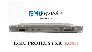 E-MU PROTEUS 1 XR - BANK 2 PRESET DEMO