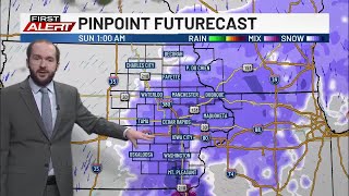 KCRG First Alert Forecast: Friday evening, December 5, 2025